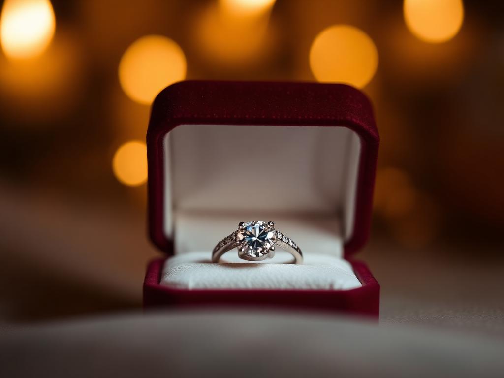 Mia — The Ring photo from their proposal experience